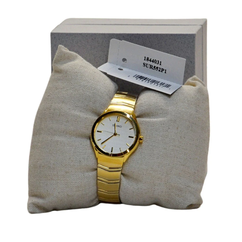 Seiko Ladies Classic Watch SUR552P1 - Gold Tone - Image 2