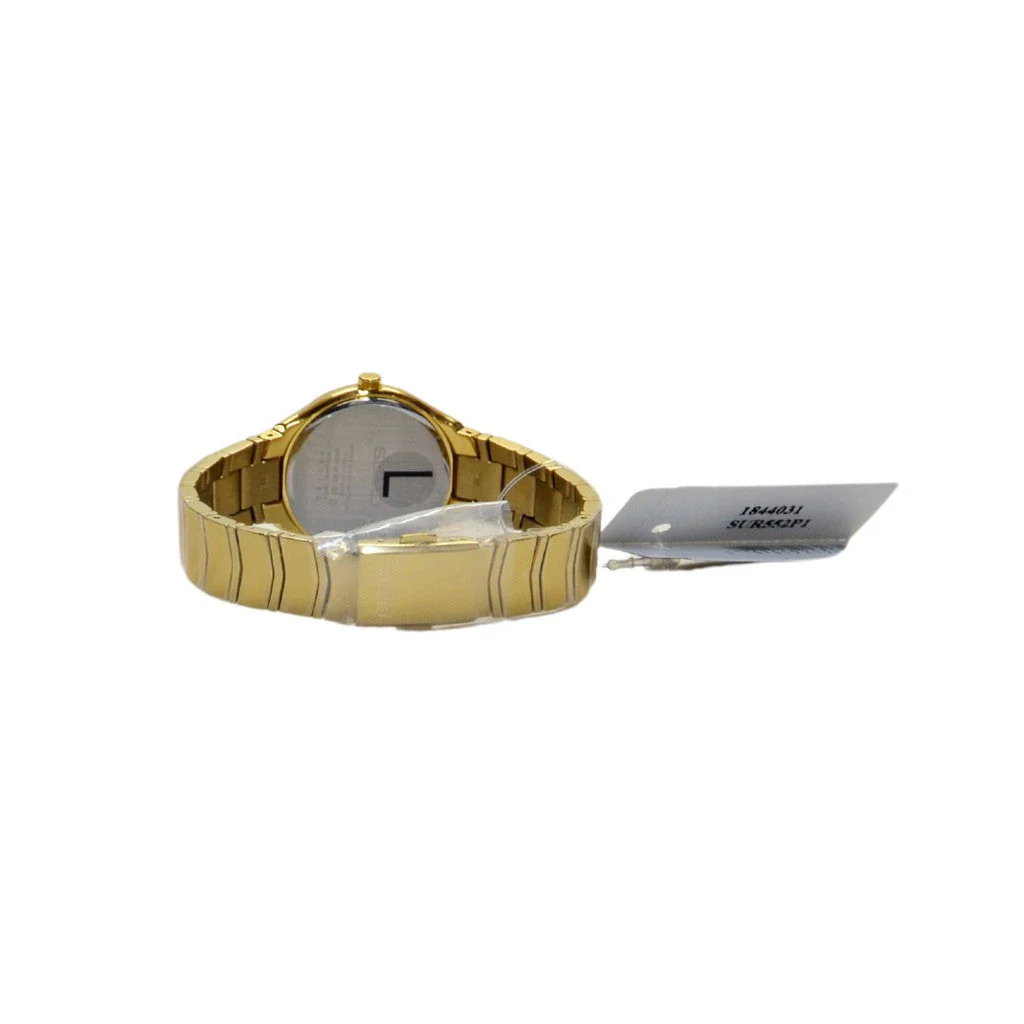 Seiko Ladies Classic Watch SUR552P1 - Gold Tone - Image 4
