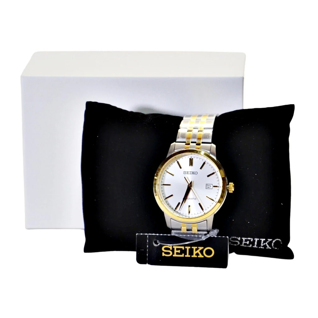 Seiko Men's Automatic White Dial Watch SRPH92K1 - Image 3