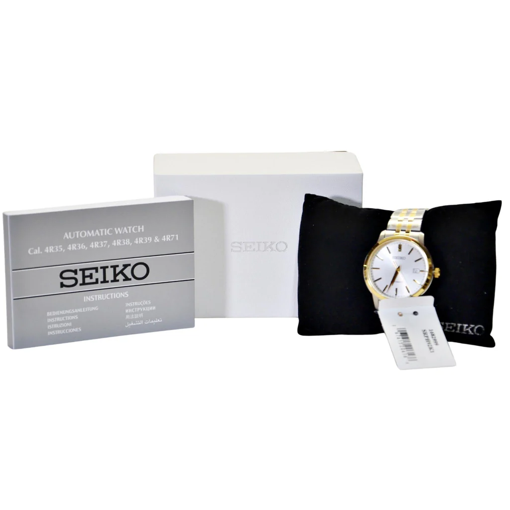 Seiko Men's Automatic White Dial Watch SRPH92K1 - Image 4
