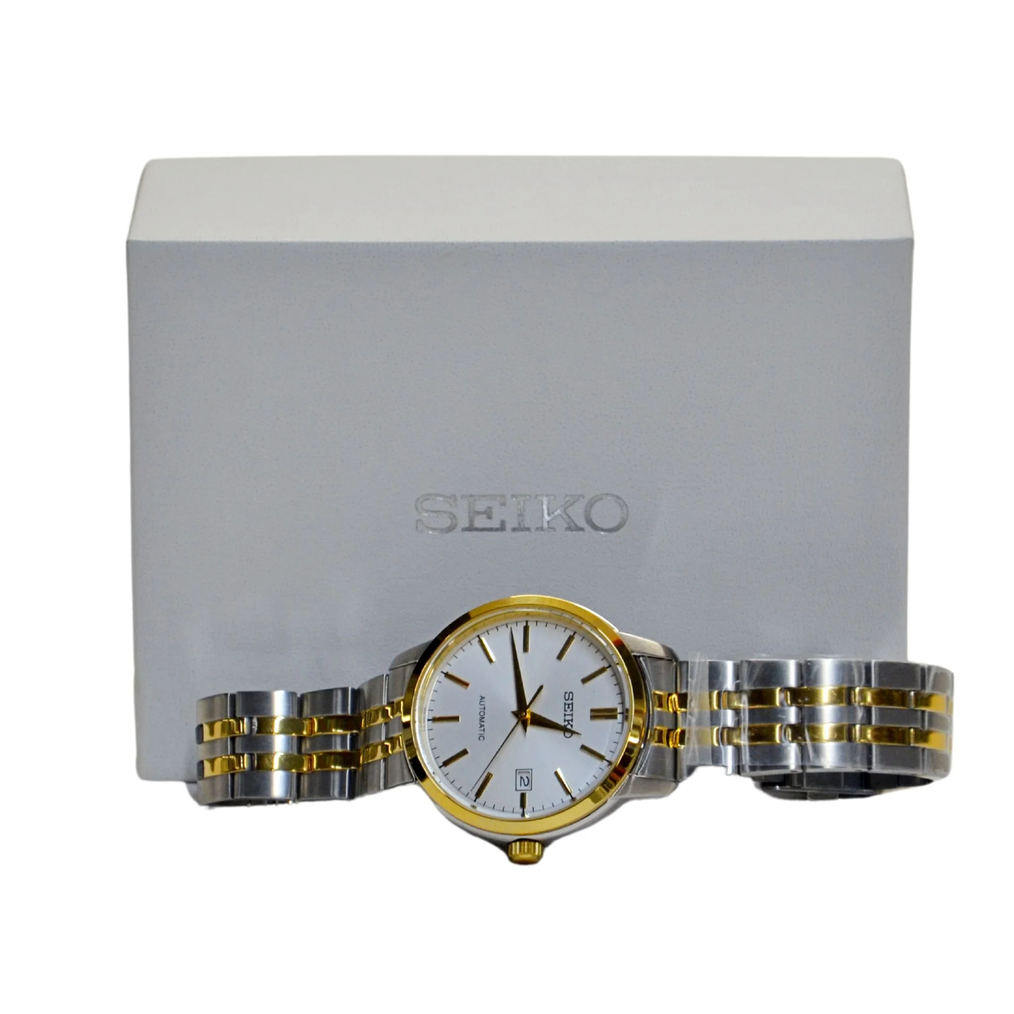 Seiko Men's Analog Automatic Watch SRPH92K1 - Two Tone - Image 3