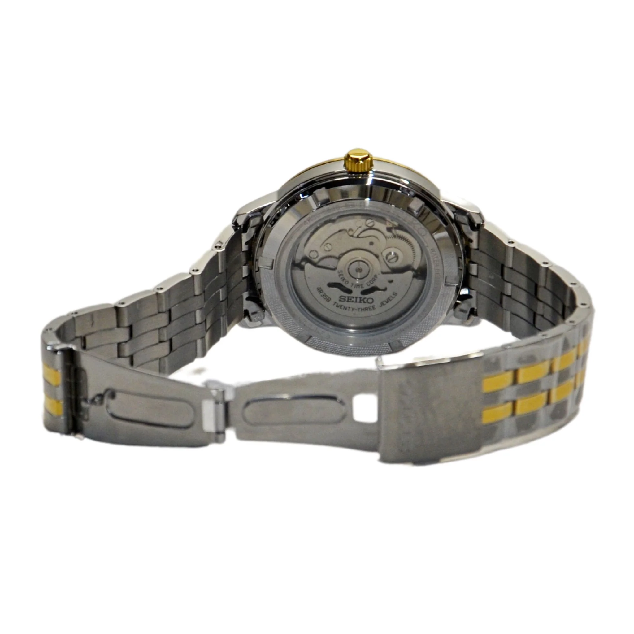 Seiko Men's Analog Automatic Watch SRPH92K1 - Two Tone - Image 4