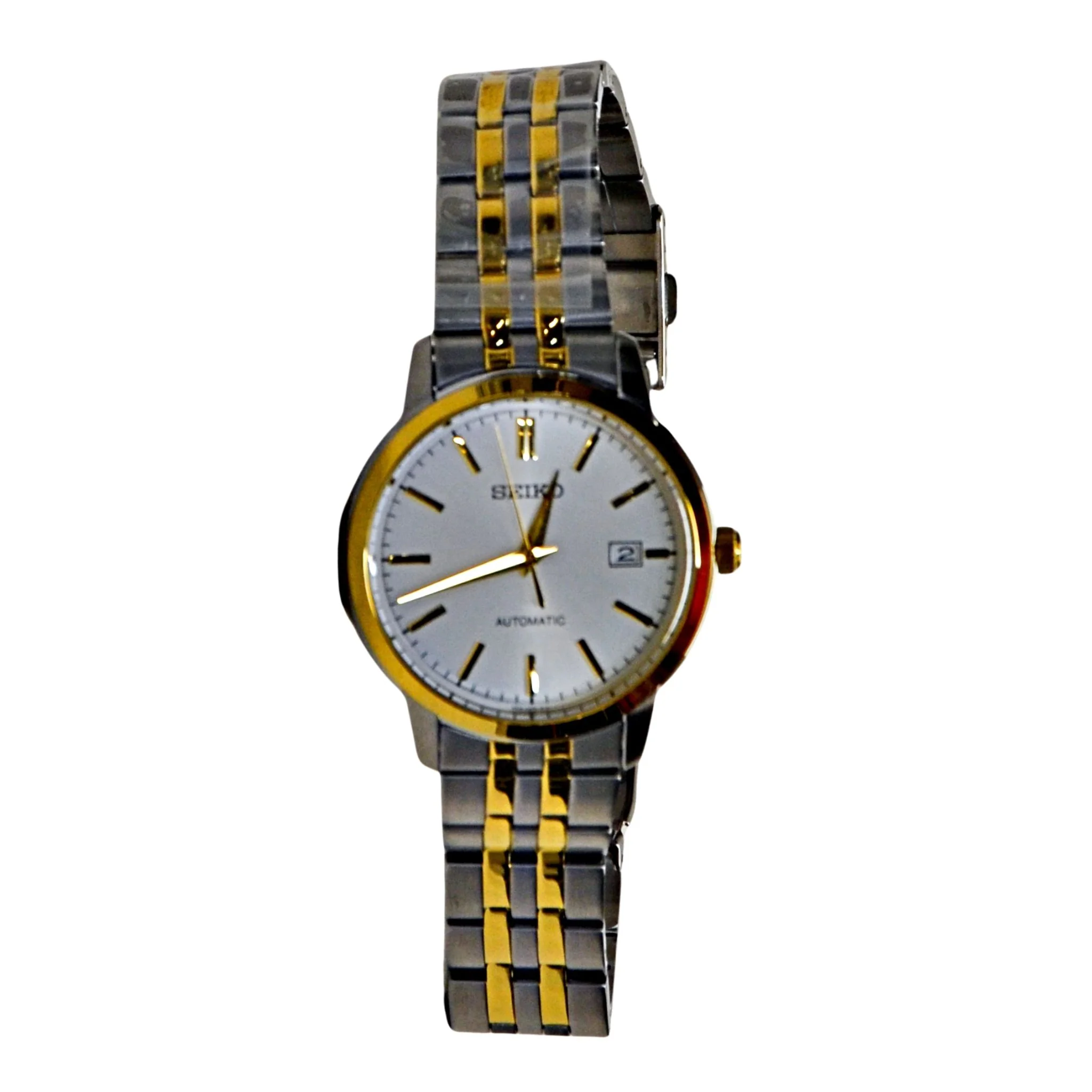 Seiko Men's Analog Automatic Watch SRPH92K1 - Two Tone - Image 5