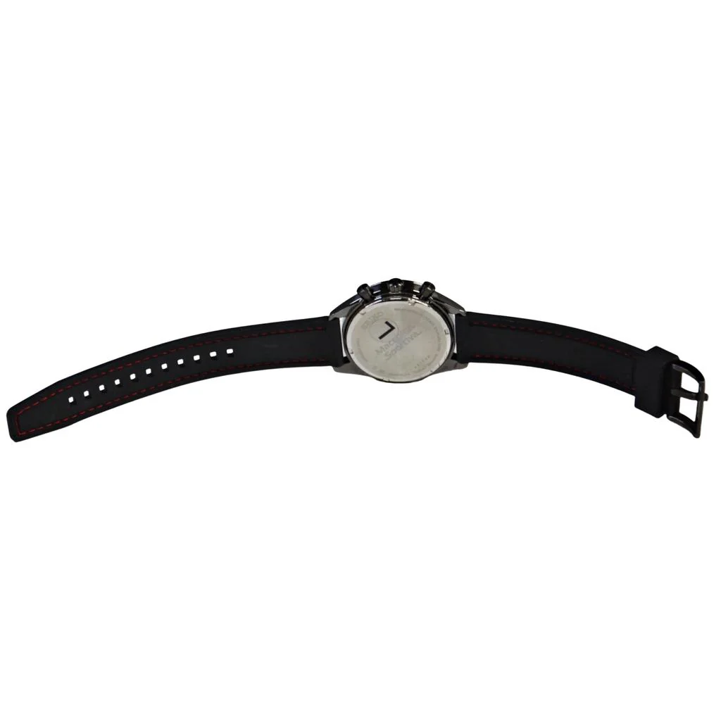Seiko Men's Solar Macchina Sportiva Watch - SSC777P1 Black - Image 5