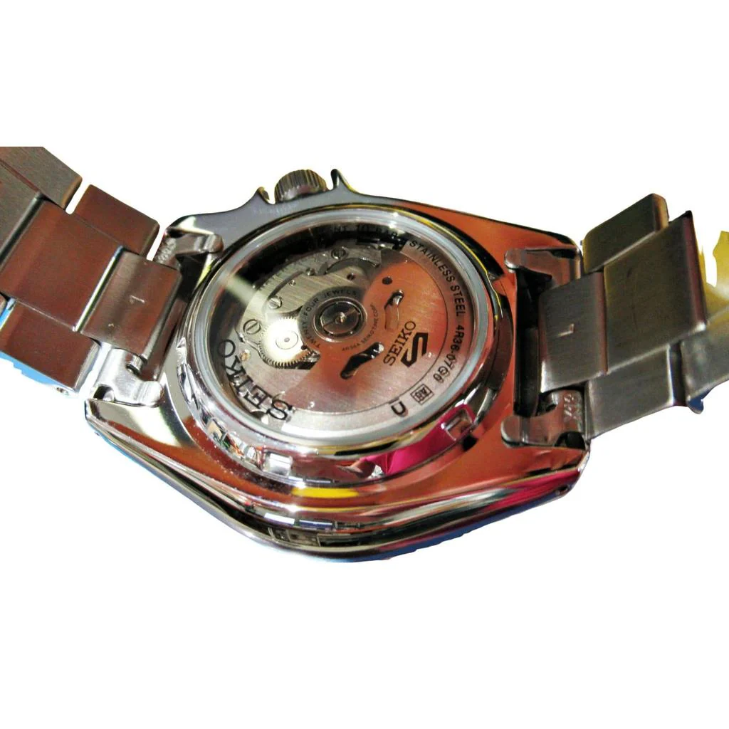 Seiko Men's SRPD57K1F Automatic Watch Silver-Tone - Image 5