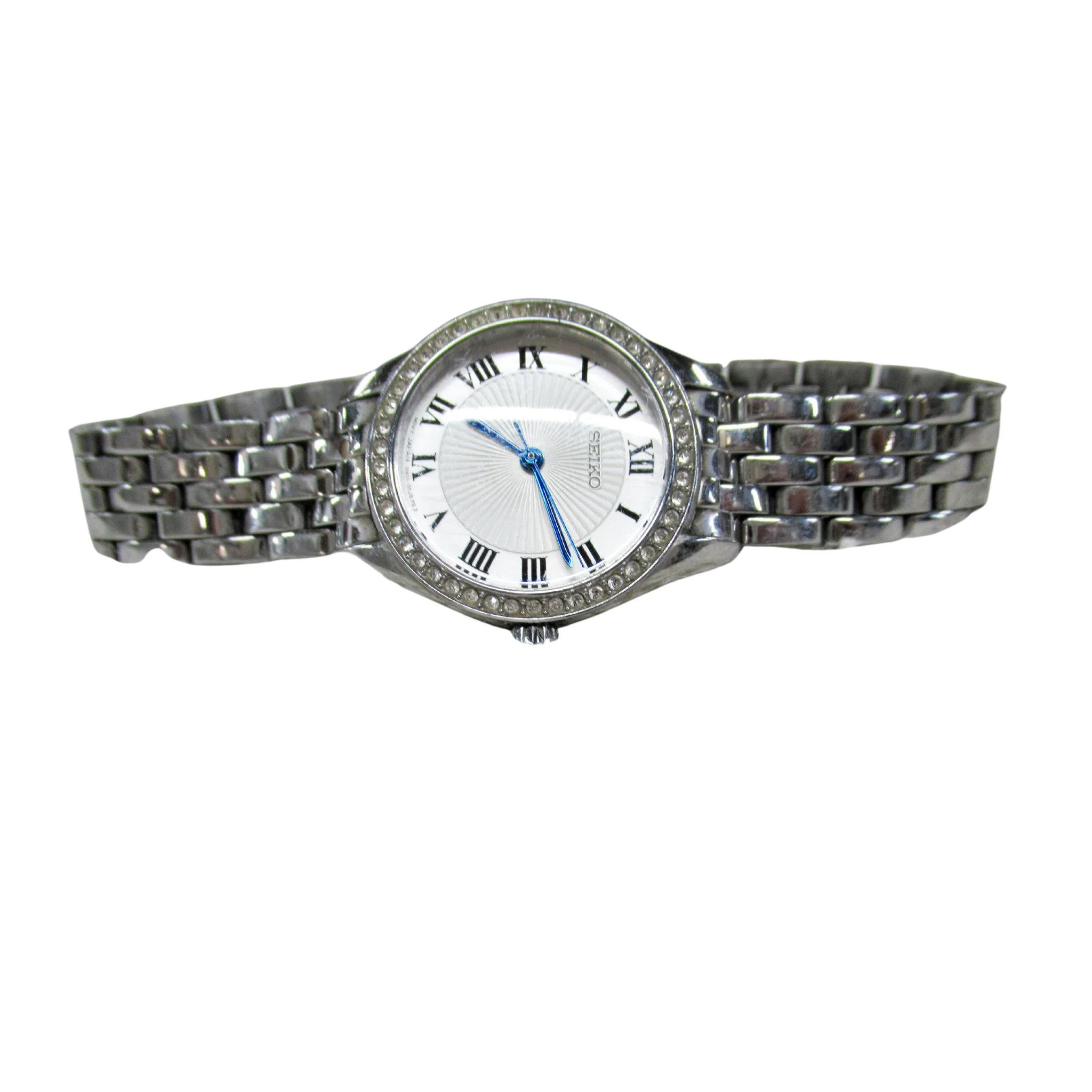 Seiko Women's Analog Quartz Classic Watch SUR333P1 Silver Tone - Image 3