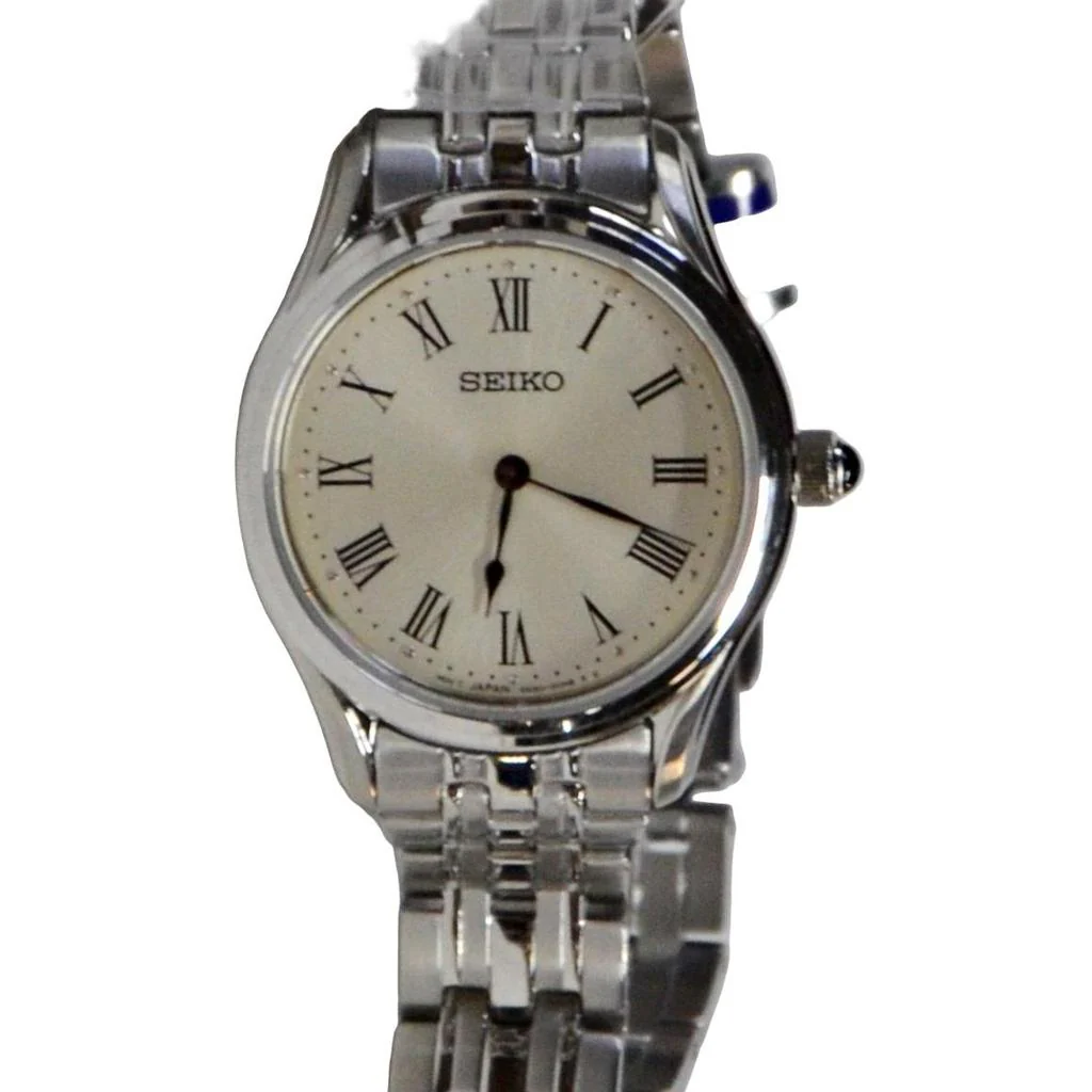 Seiko Women's Quartz Cream Dial Watch SWR069P1