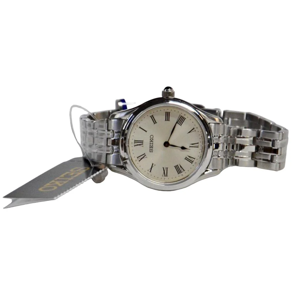 Seiko Women's Quartz Cream Dial Watch SWR069P1 - Image 3