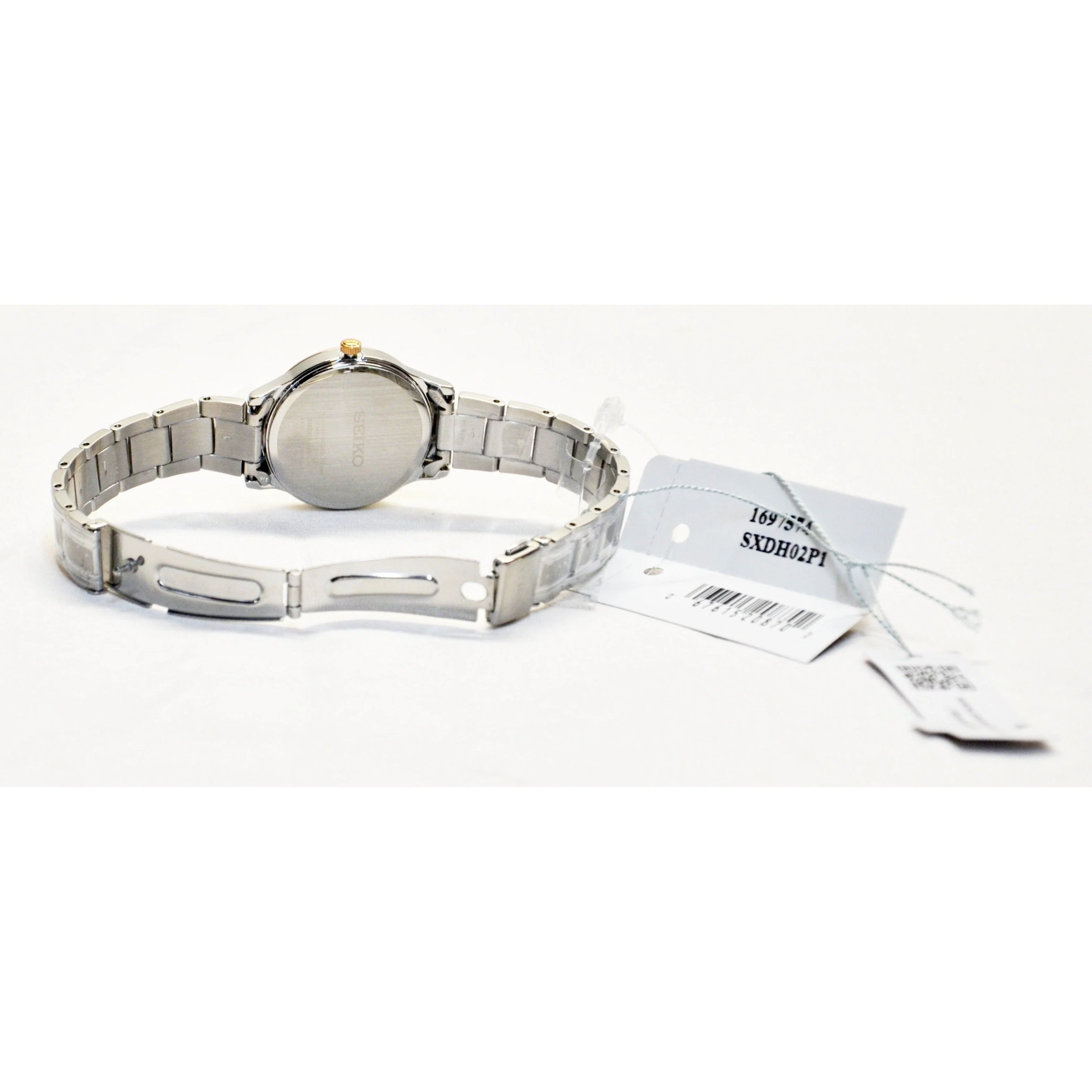 Seiko Women's Quartz Watch with Stainless Steel Strap, SXDH02P1 - Silver - Image 4