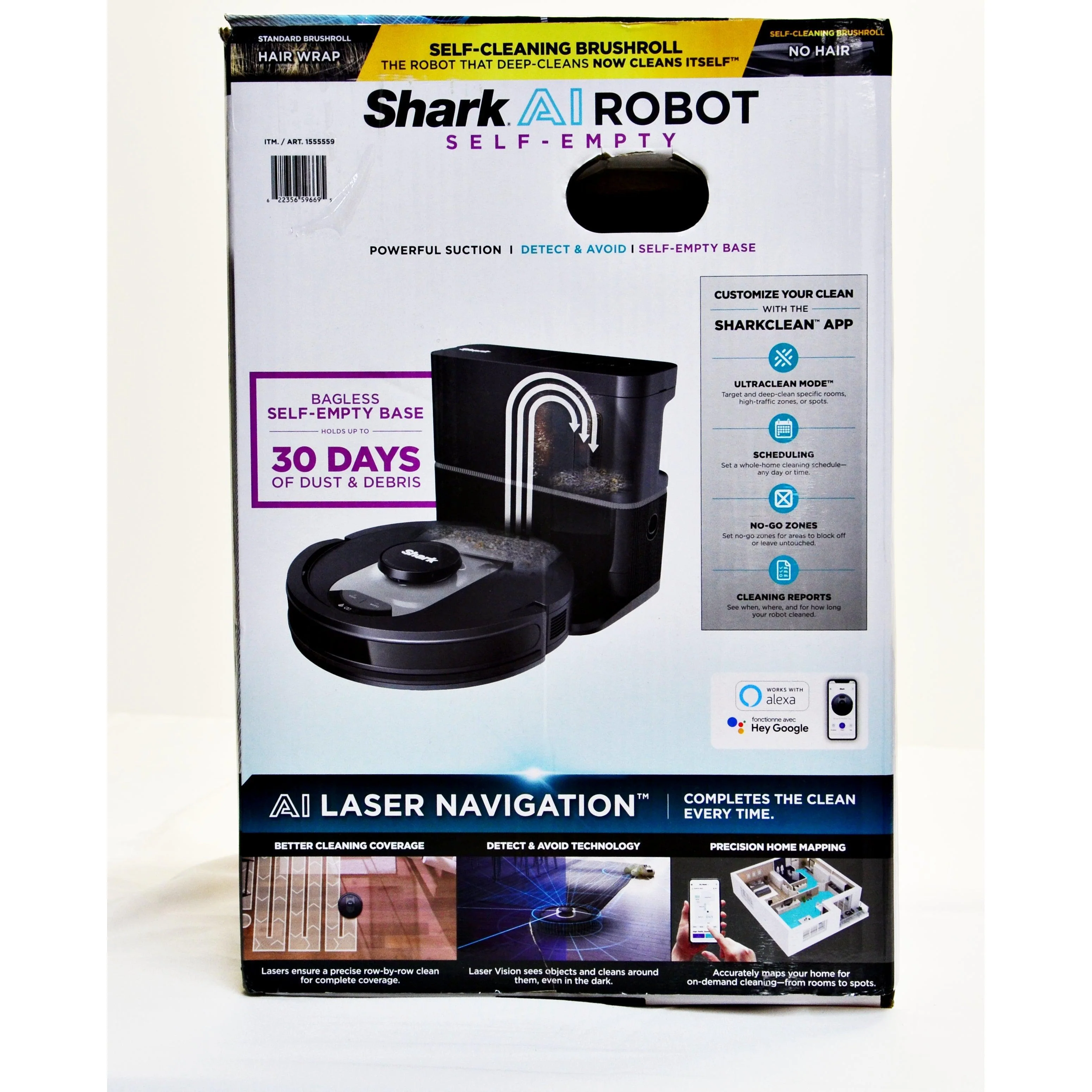 Shark AI Ultra Robot Vacuum with Self-Empty Base - Image 2
