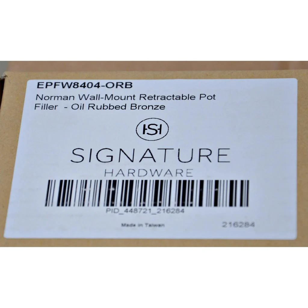 Signature Hardware Norman Wall-Mount Retractable Pot Filler EPFW8404-ORB - Image 6