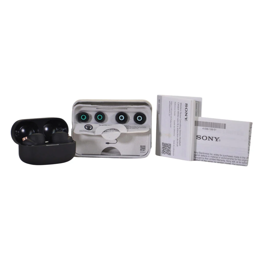 Sony In-Ear Wireless Headphones - WF-1000XM4 Black - Image 4