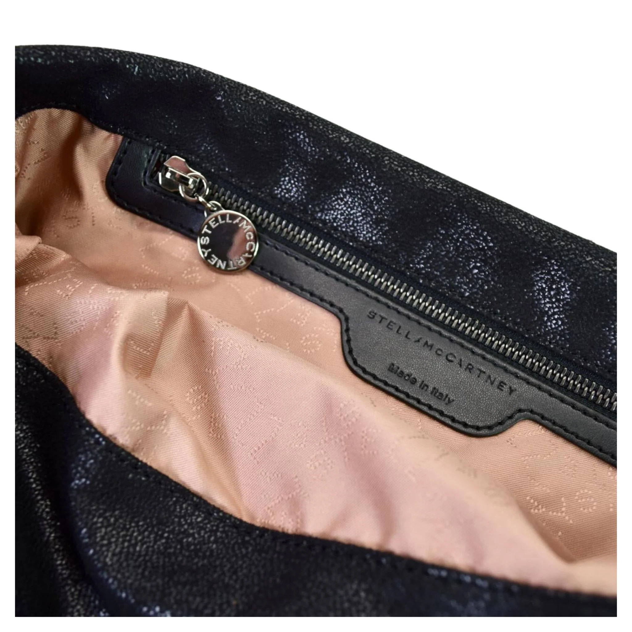 Stella McCartney 3-Chain Falabella Fold Over Tote Black - Image 3