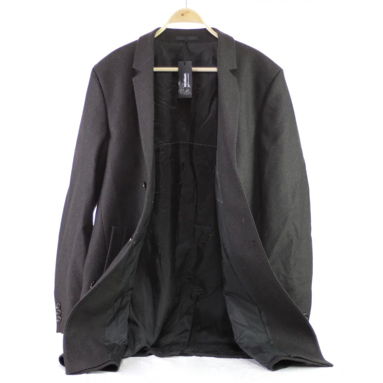 Strellson Men's Size 56 Yames Coat - 11 Dark Brown - Image 3