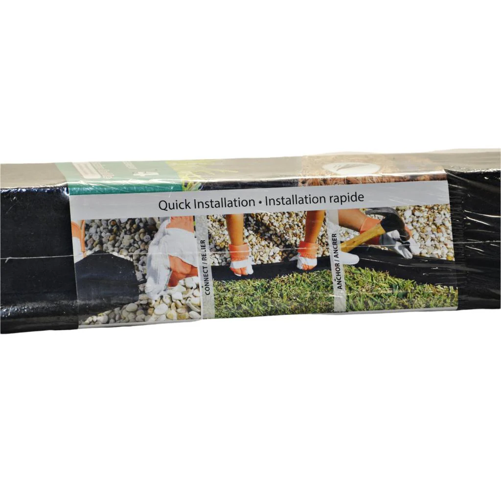 Technoflex Landscape Edging 4 Ft Pack of 4 in Black - Image 4
