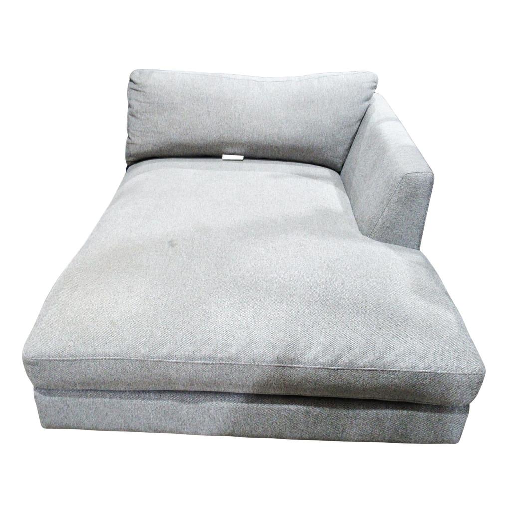 Thomasville Fabric Sectional Grey - Image 4