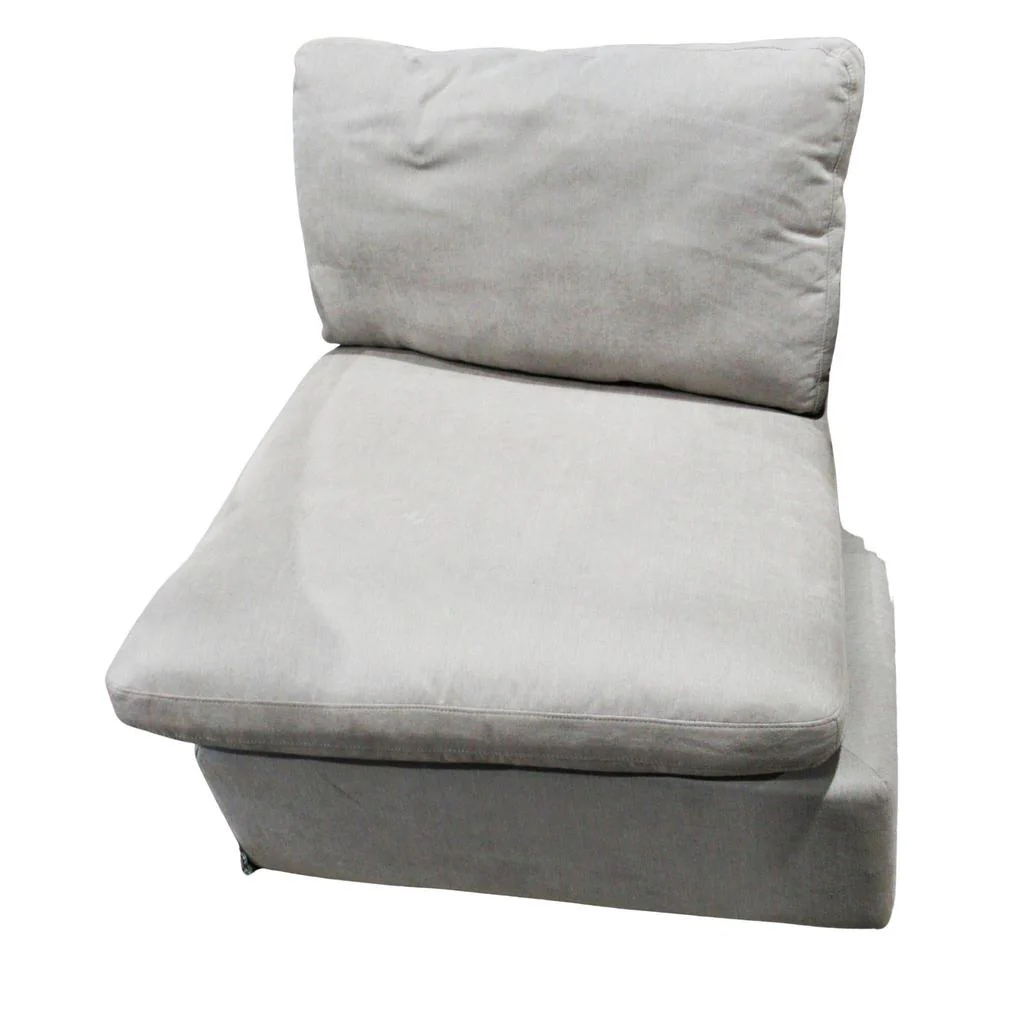 Thomasville Lowell Fabric Modular Sectional Grey - Image 3