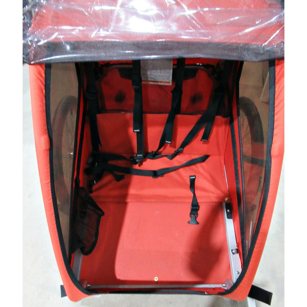 Thule Cadence 2 Seat Bike Trailer Red Used - Image 7