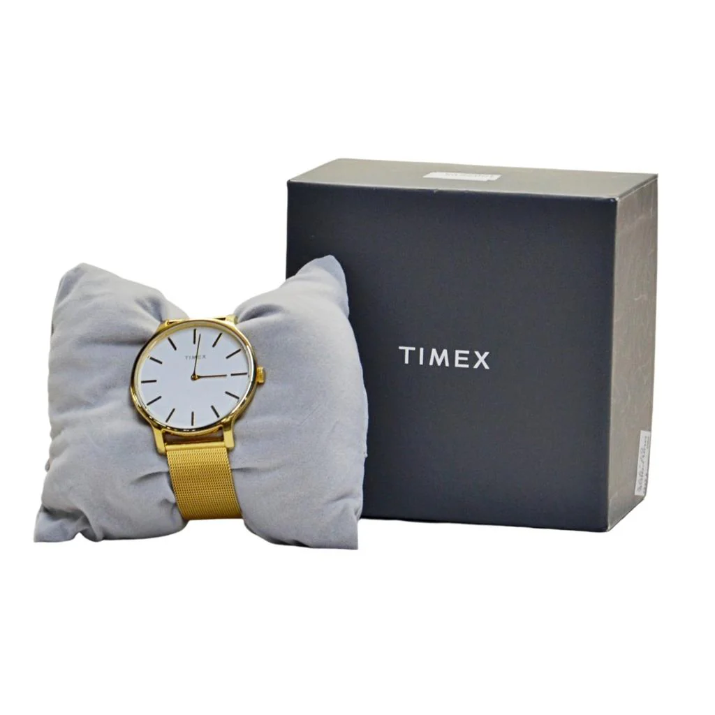 Timex Ladies TW 2T74100 VQ Analog Watch - Gold-tone - Image 2