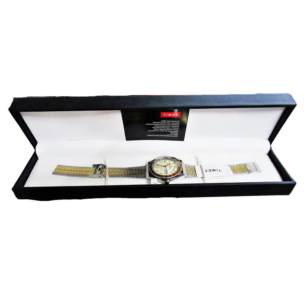 Timex Q Reissue Men's Champagne Dial TW2V18600V3 Watch - Image 5