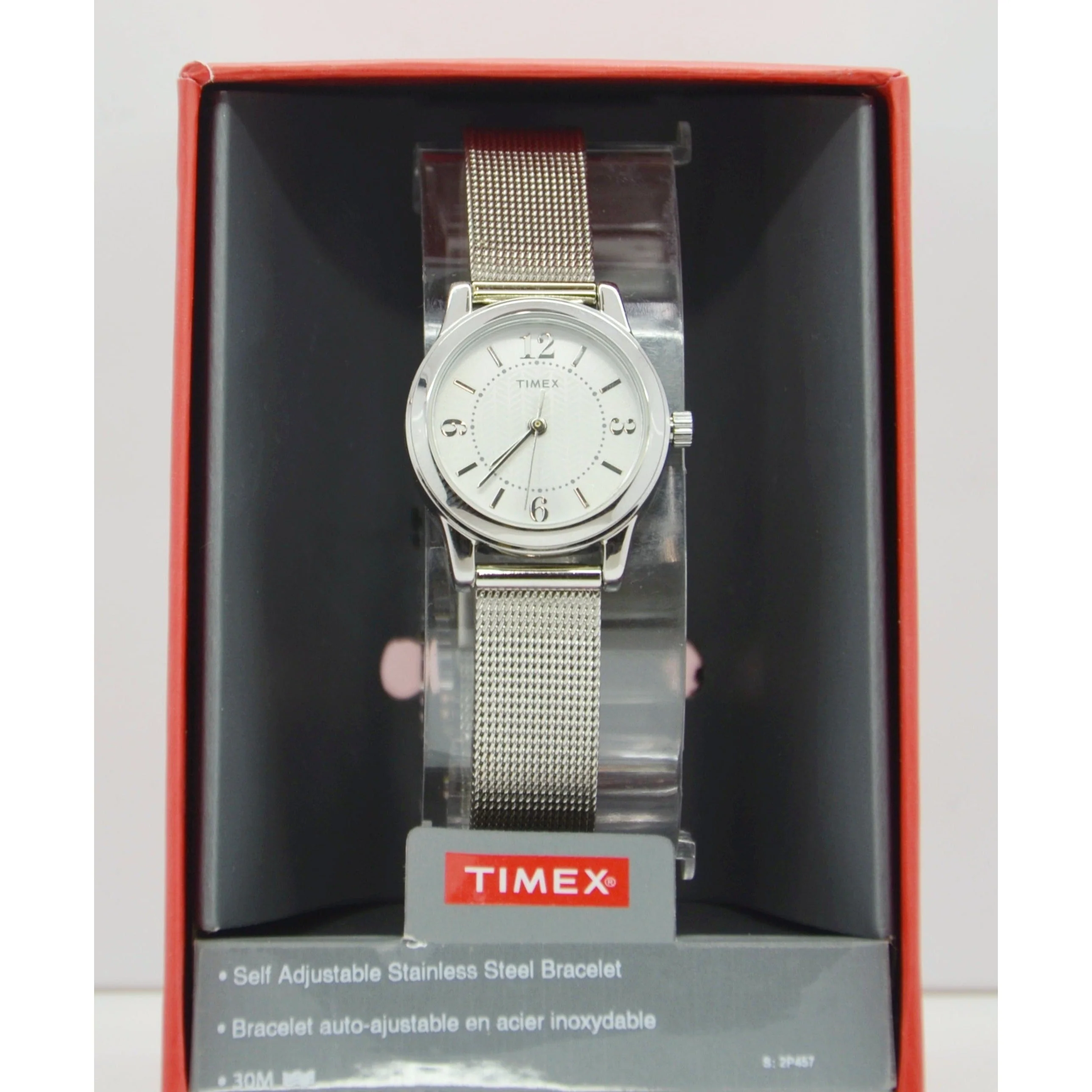 TIMEX Women's Dress Watch -T2P457NG Silver - Image 4
