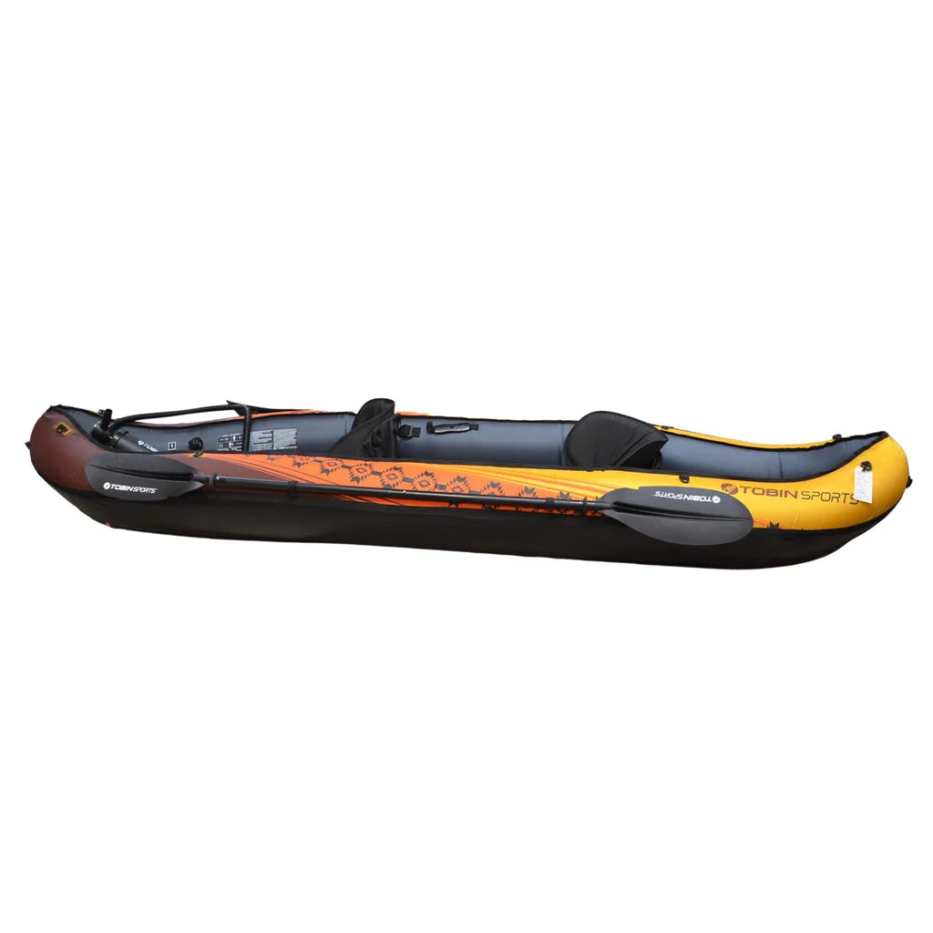 Tobin Sports Wavebreak Inflatable 2 Person Kayak Set - Image 3