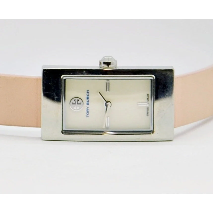 Tory Burch Women's Buddy Swiss Made Leather Watch - Image 3