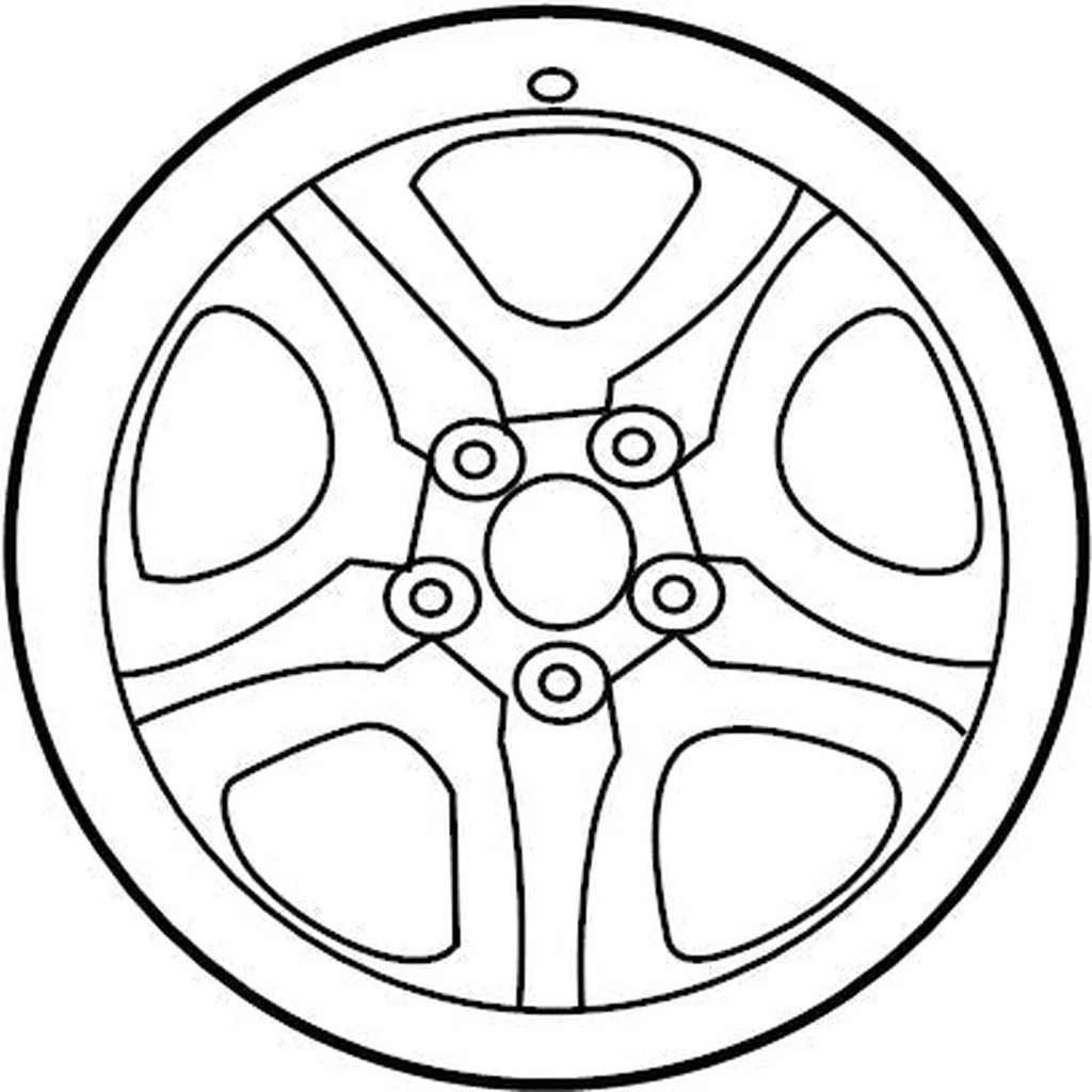 Toyota Steel Wheel 17"