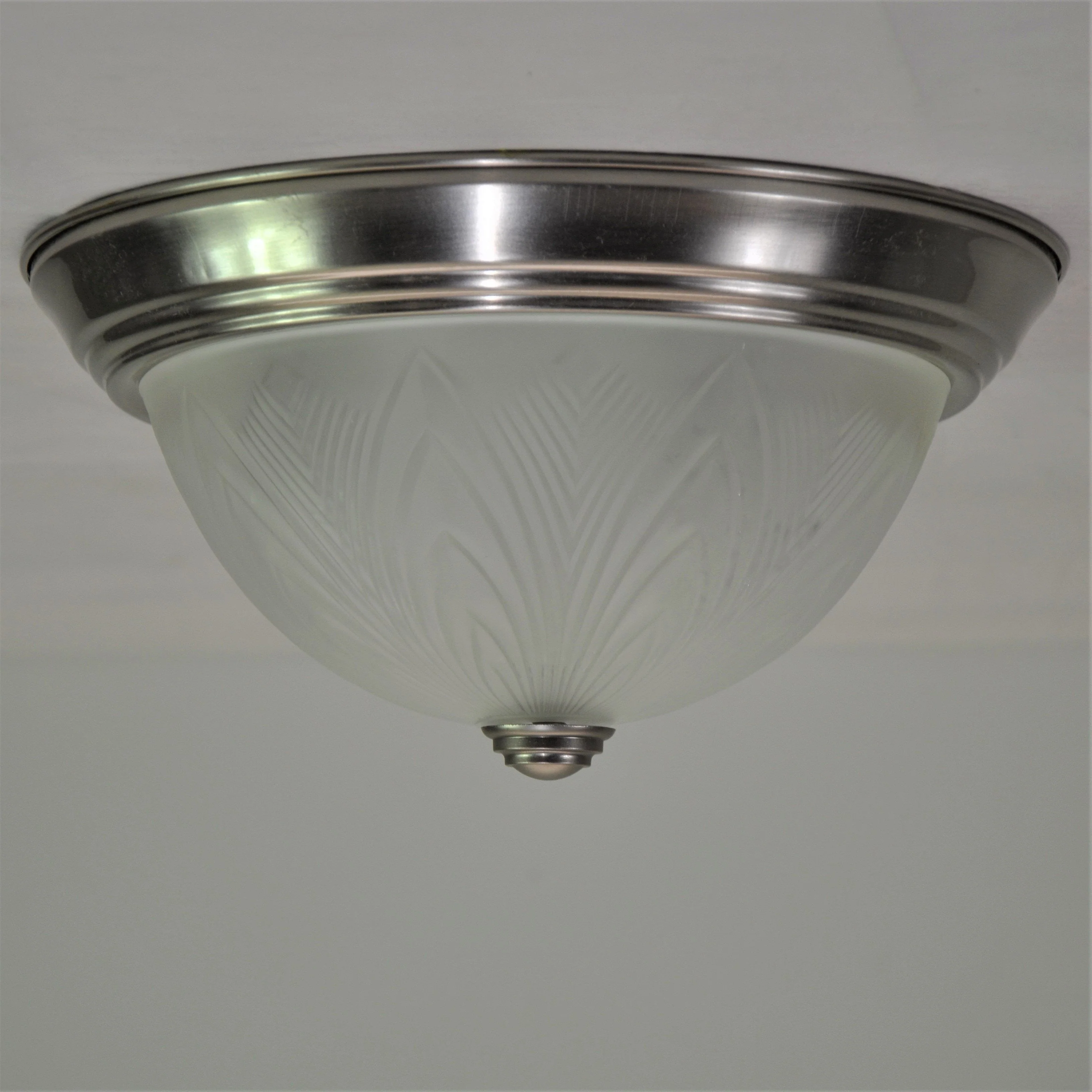 Trans Globe Lighting Indoor Del Mar 11" Flushmount , Brushed Nickel - Image 3