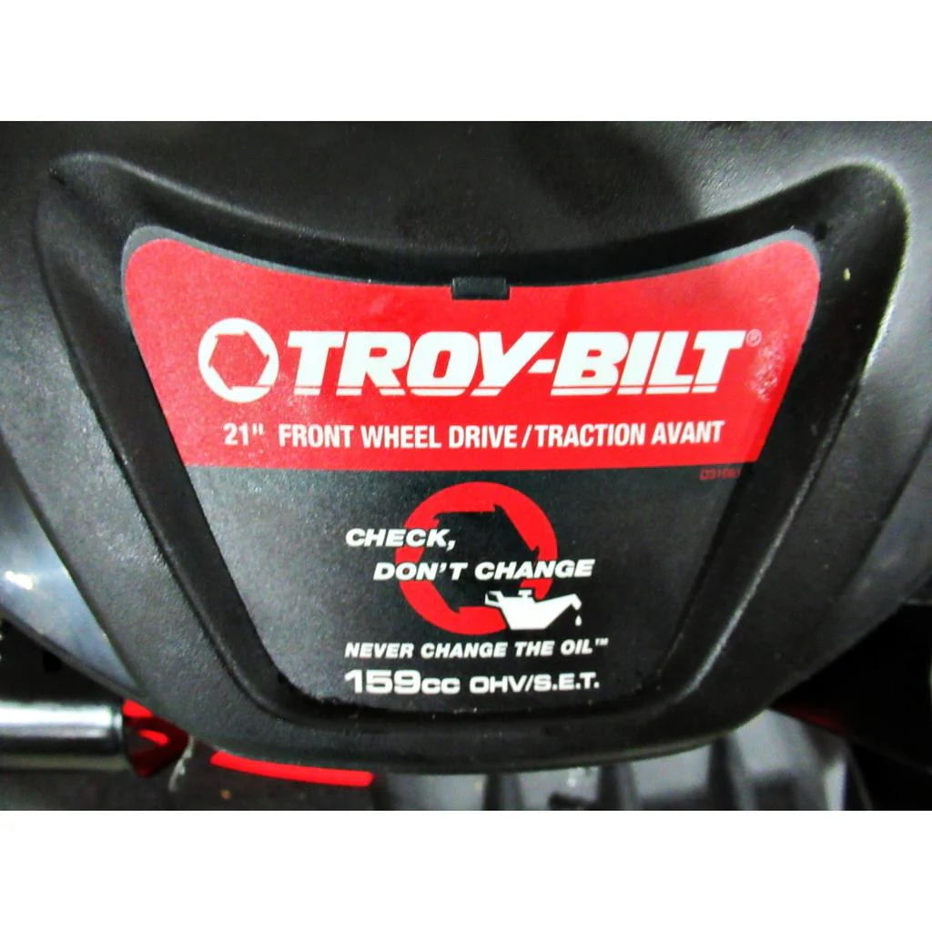 Troy-Bilt Mower 21" 159cc Motor Self Propelled FWD 12AGB2MT563 - Image 7