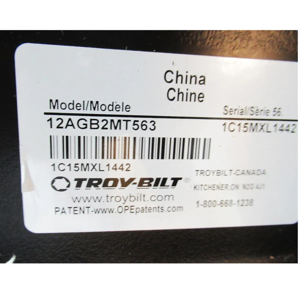 Troy-Bilt Mower 21" 159cc Motor Self Propelled FWD 12AGB2MT563 - Image 8