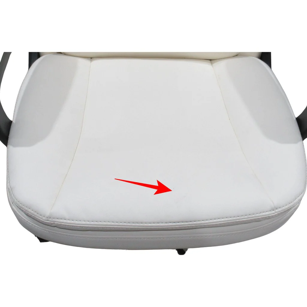 True Innovations Mid-Back Manager Office Chair White - Image 6