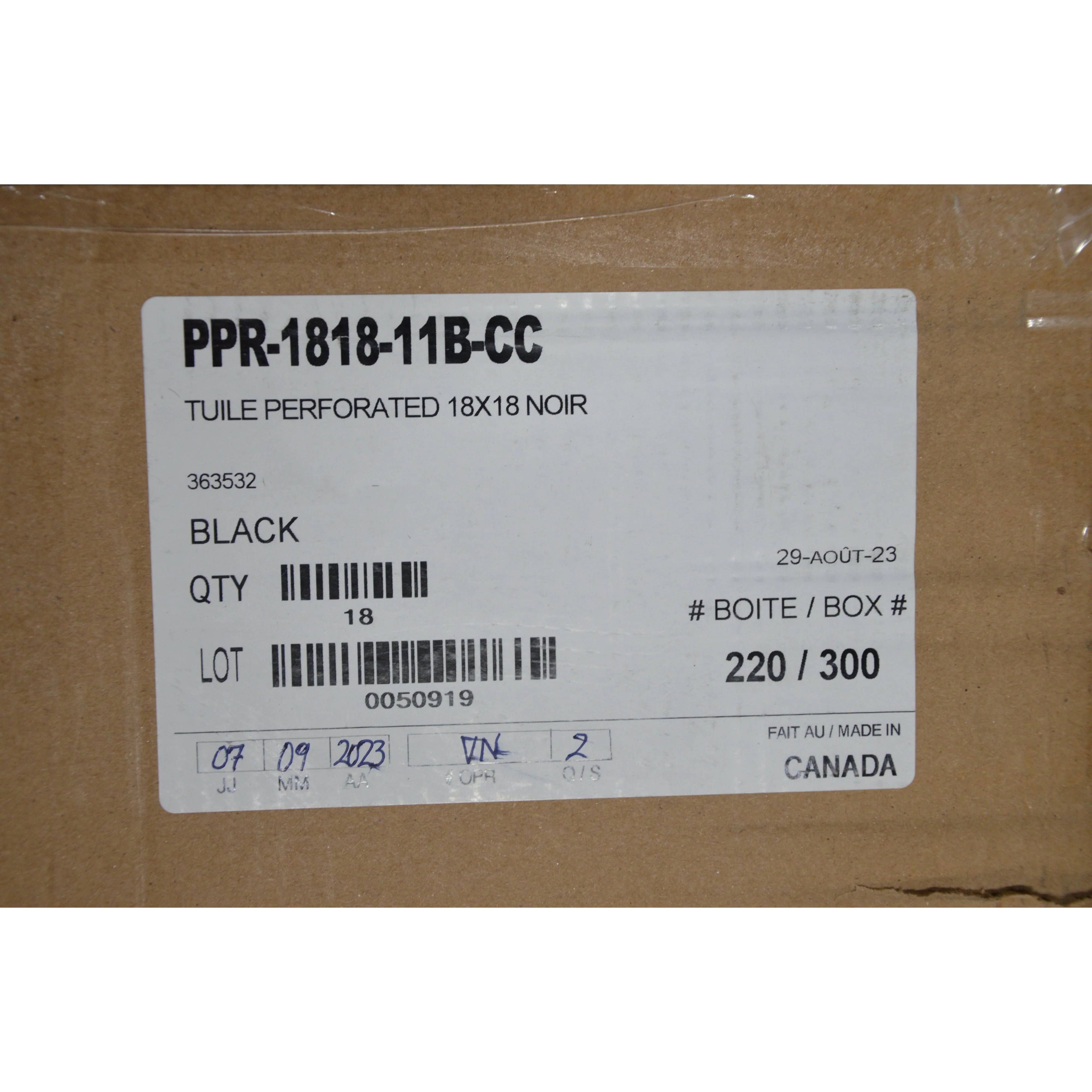 Ultralock Black Perforated Garage Tiles - Image 3