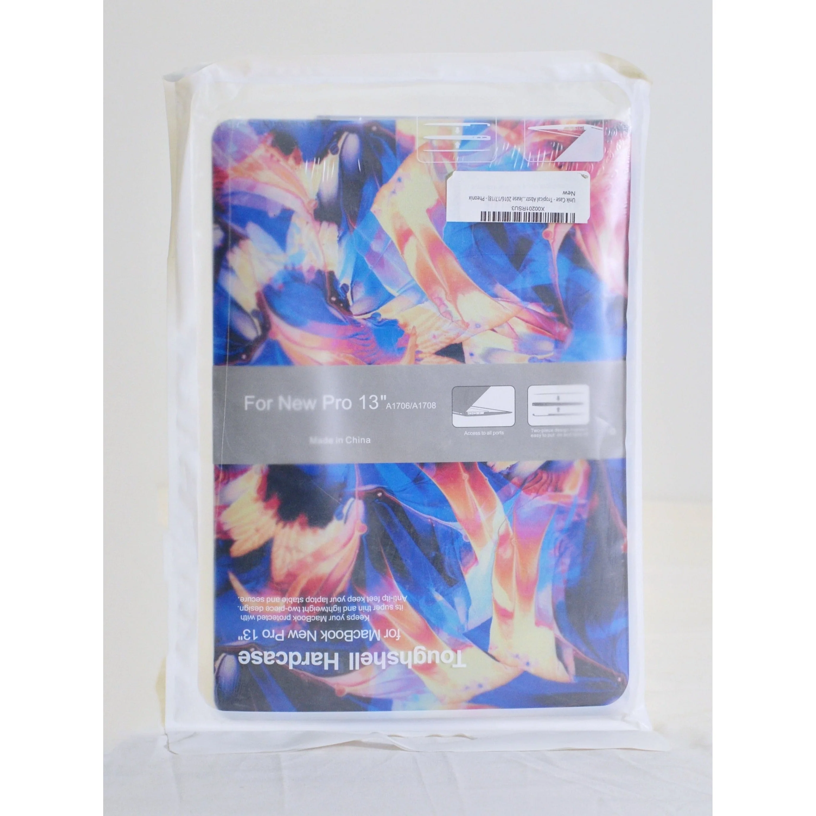 Unik Toughshell Hardcase for MacBook New Pro 13" - Tropical Abstract - Image 3