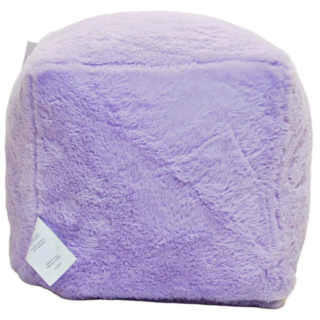 Urban Habitat Kids Cube Pouf - Purple Unicorn - Image 2