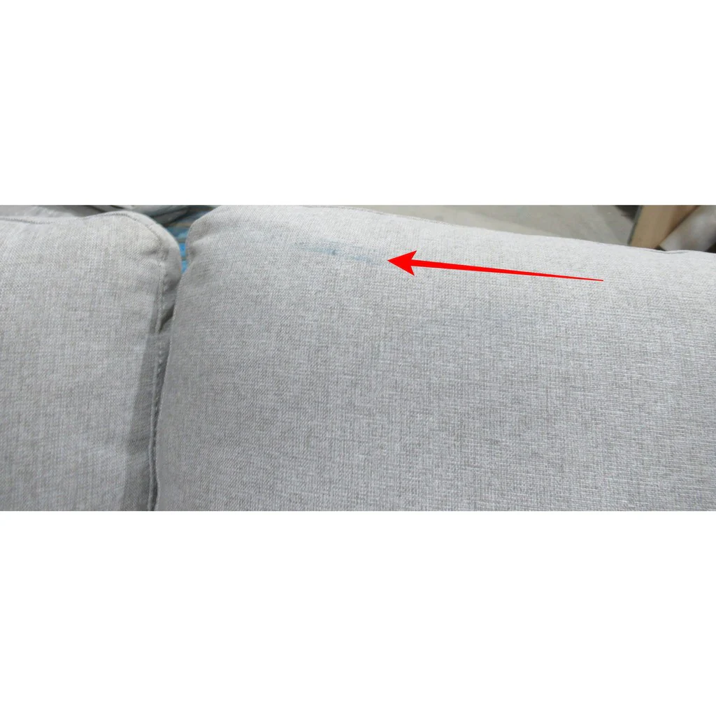 Urban Lounge 5-piece Fabric Sectional Light Grey - Image 8