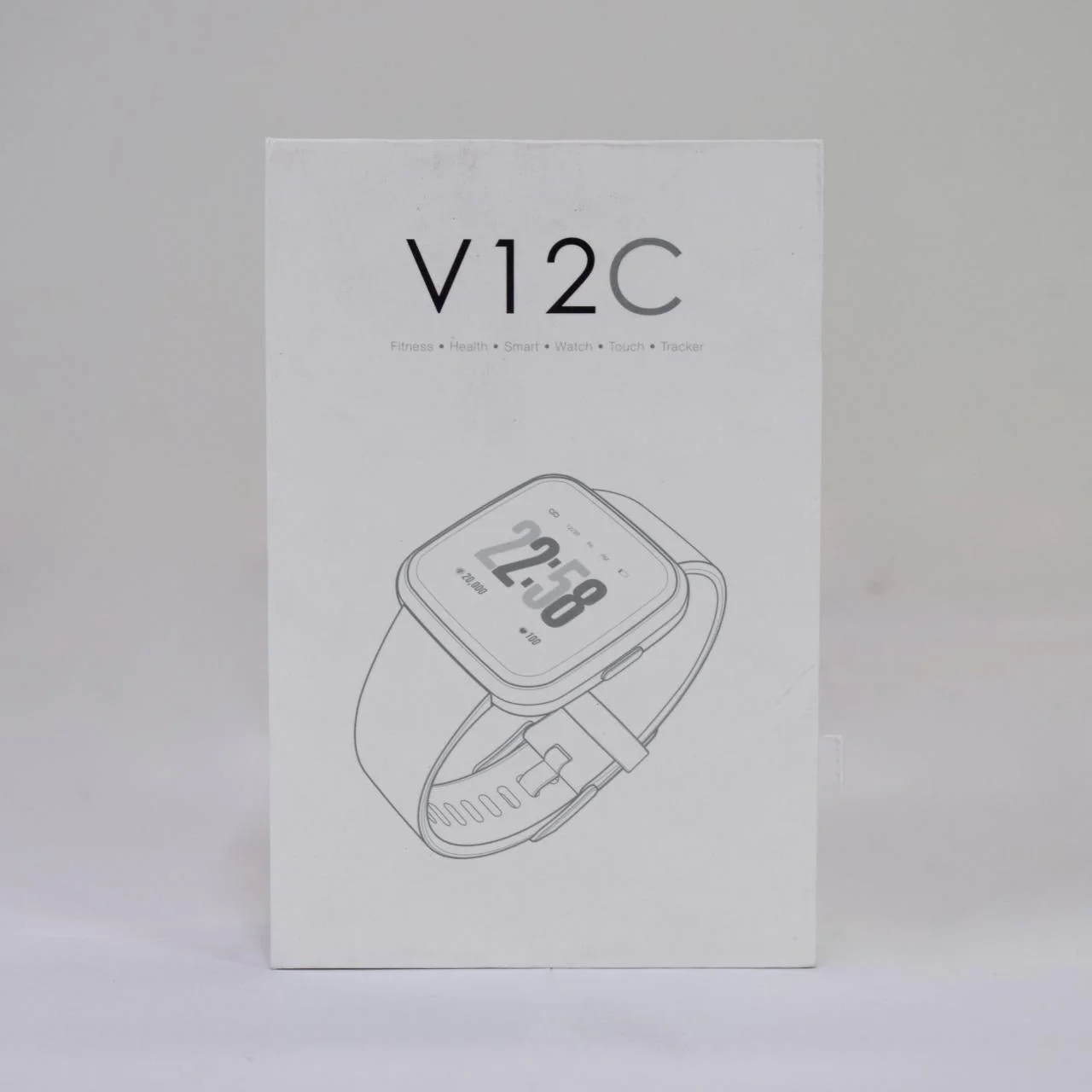 V12C Pink/ Silver Smart Watch - Image 6