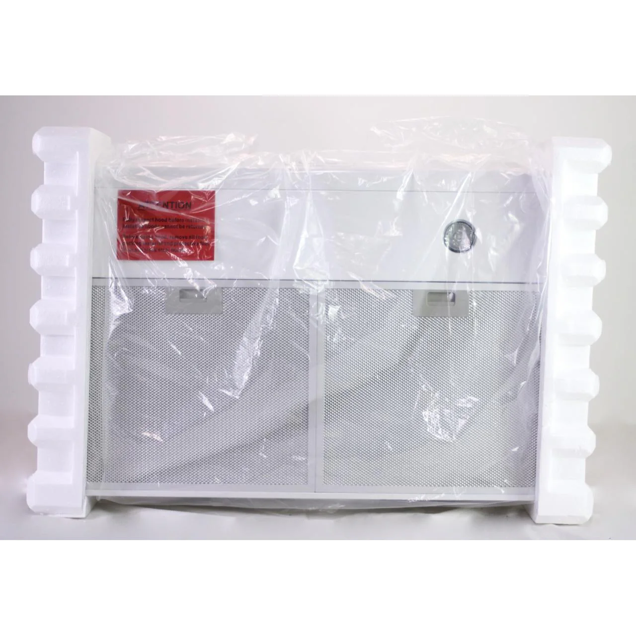 Valore Cascade White 30" Contemporary Under Cabinet Design Range Hood - Image 3