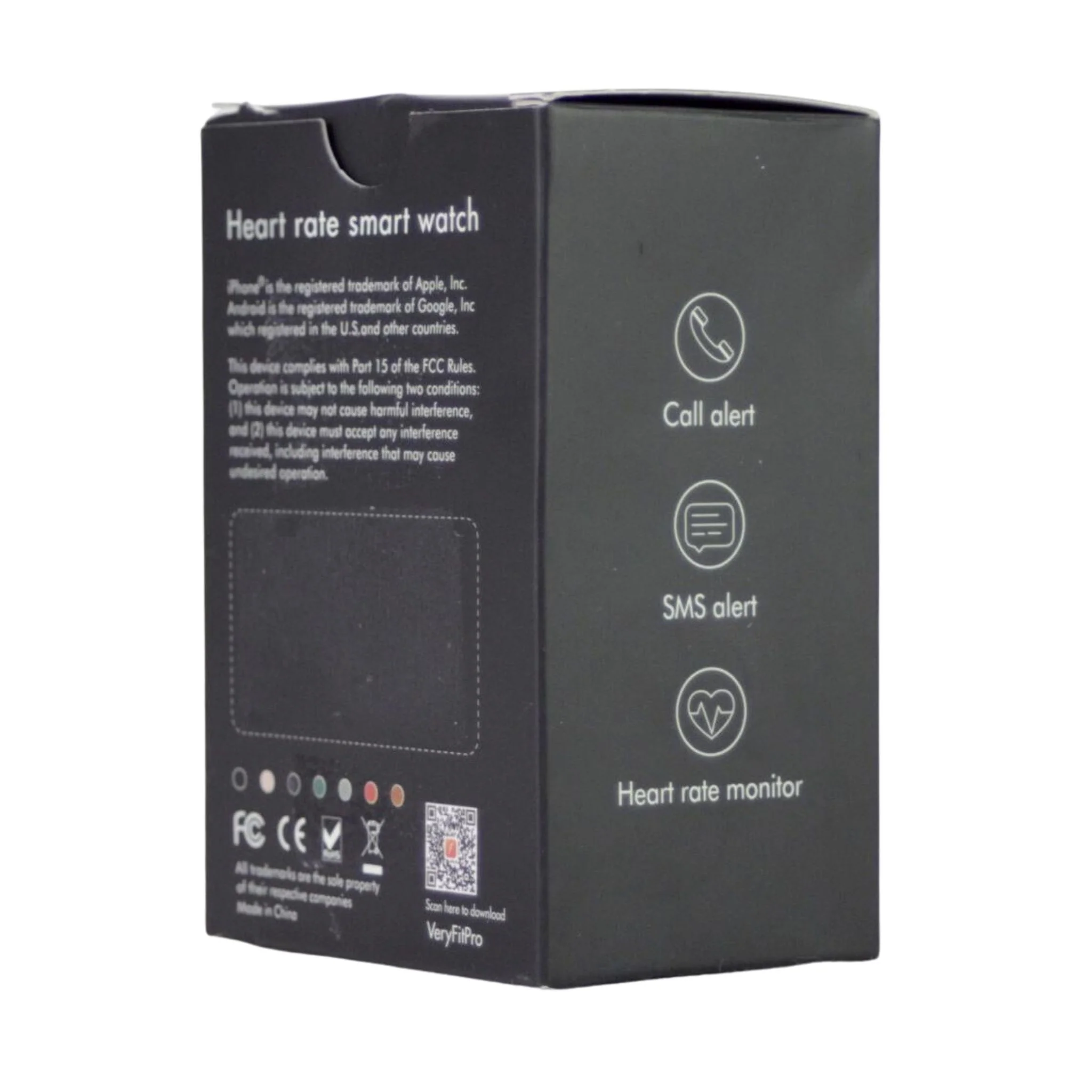 VeryFitPro ID205L Smart Watch - Black - Image 6