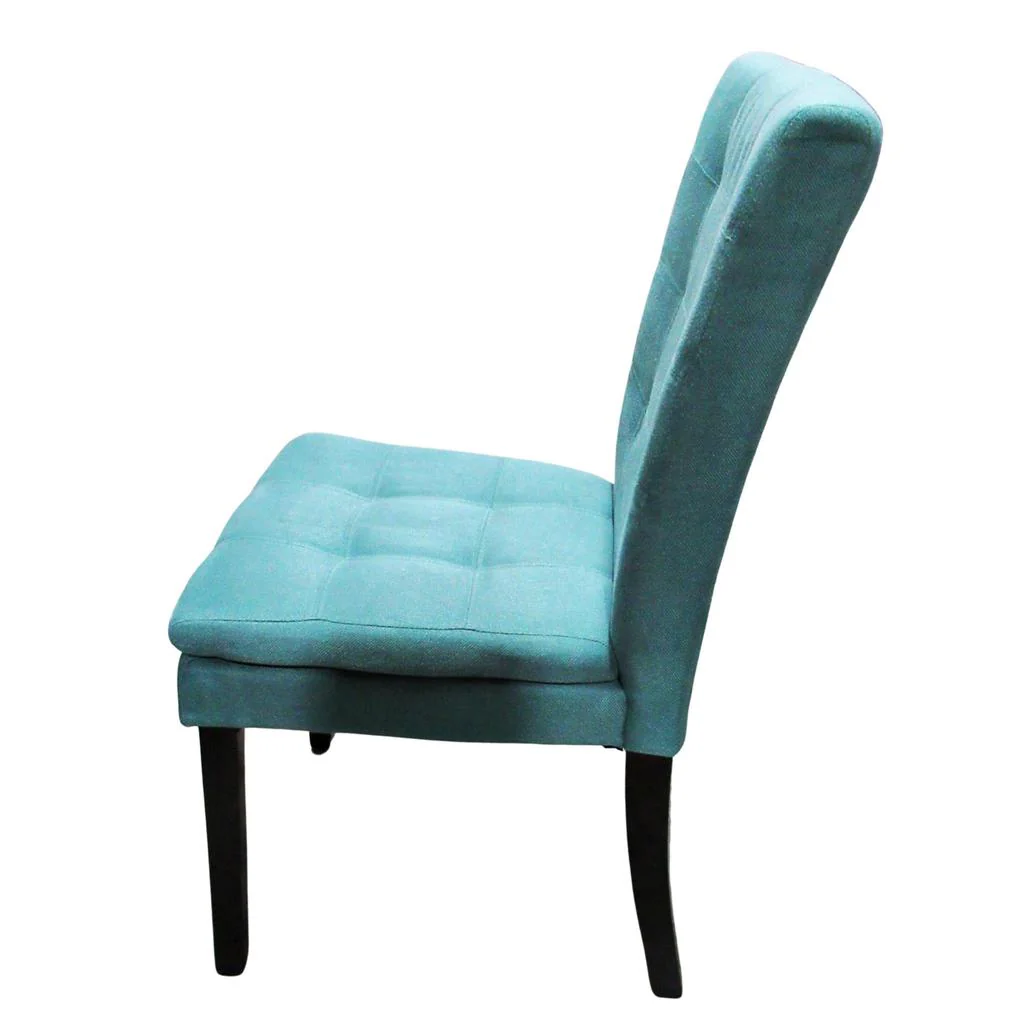 Victoria Dining Chairs 2 Pack Teal - Image 4