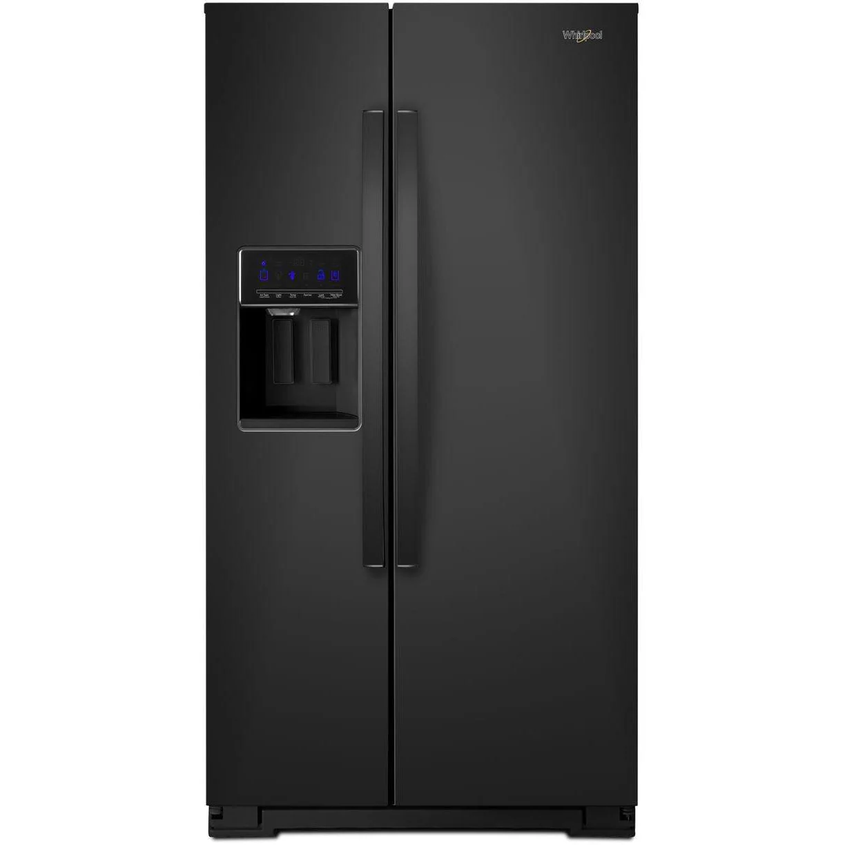 Whirlpool 21 cu. ft. 36"  Side-by-Side Refrigerator Black WRS571CIHB SN HRB2839586