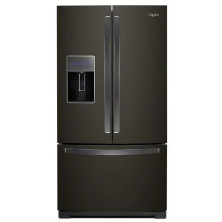 Whirlpool 36" 27 cu. ft. Wide French Door Refrigerator Black WRF767SDHV SN KB0704599