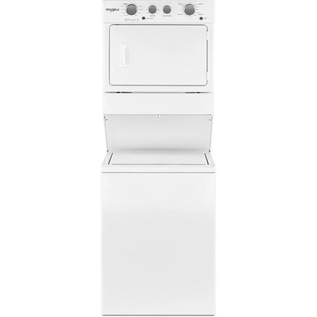 Whirlpool 4.0 cu.ft Electric Stacked Laundry Centre YWET4027HW