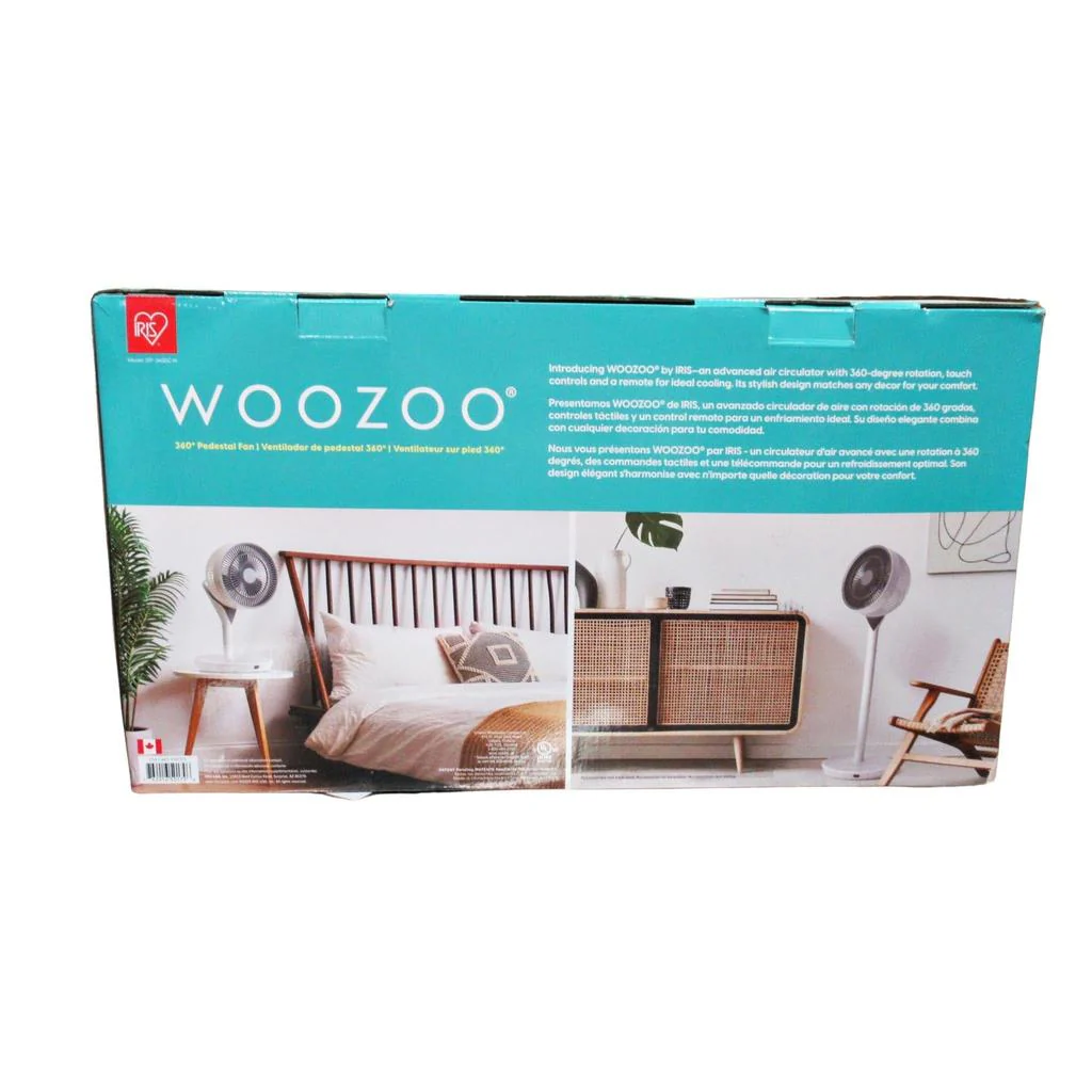 Woozoo 360° Pedestal Air Circulator - Image 4
