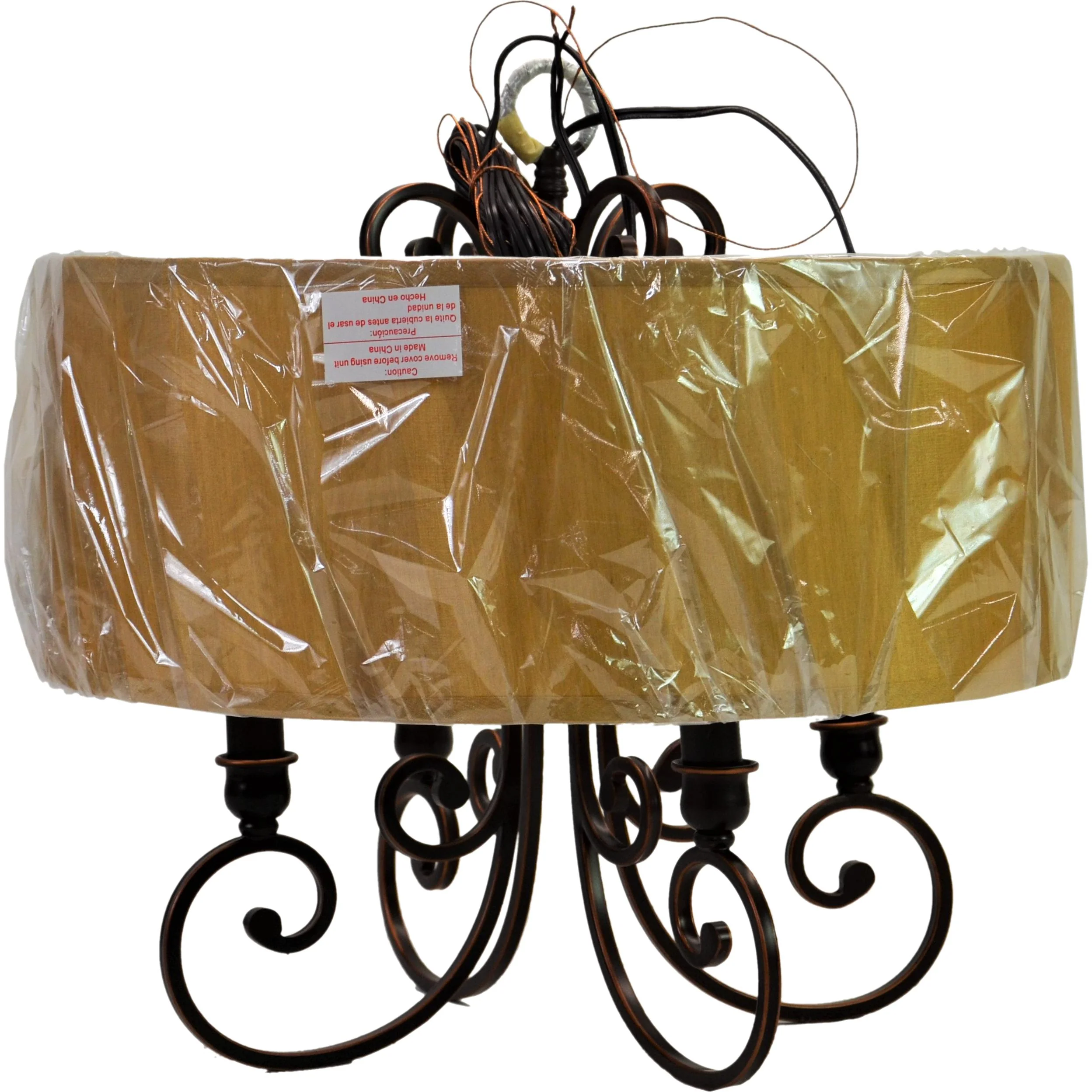 World Imports Rue Maison 4-Lights Chandelier - Image 2