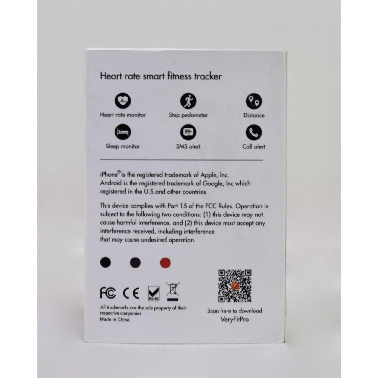 YAMAY Smart Watch for Android & iOS Phone IP68 Waterproof Fitness Tracker - Image 3